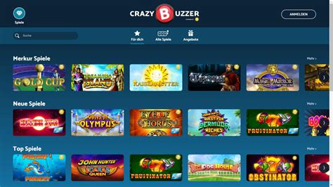 Crazybuzzer casino login